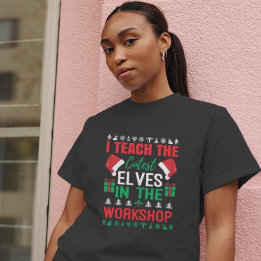 私が教えワークショップで一番かわいい小人 Tシャツ