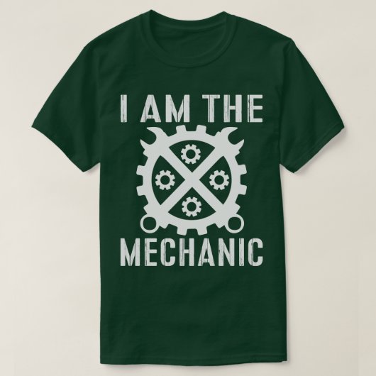 私が整備士 Tシャツ (デザイン正面)