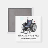 私が昔のフォークの家で… マグネット (正面/裏面)