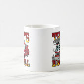 私が普通消防車をいかに転がるか コーヒーマグカップ (中央)