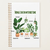 私が暇な時にやること – 庭師、ガーデニング プランナー手帳 (正面)