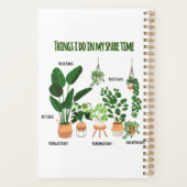 私が暇な時にやること – 庭師、ガーデニング プランナー手帳 (裏面)