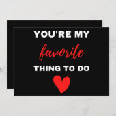 私が最も好きなこと シーズンカード (正面/裏面)