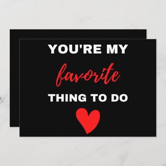 私が最も好きなこと シーズンカード (正面/裏面)