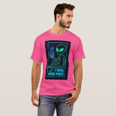 私が最初にここに来た Tシャツ (正面フル)