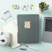私が最初に抱き締めたことを心配するな シール (iPadカバー)