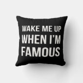 私が有名になったら起こしてくれ クッション (裏面)