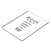 私が望むのは君だけだ ノートブック (左側)