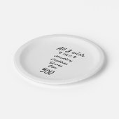 私が望むのは君だけだ ペーパープレート (アングル)