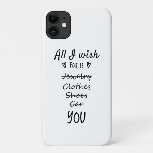 私が望むのは君だけだ Case-Mate iPhoneケース (裏面)