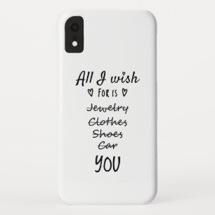 私が望むのは君だけだ iPhone XRケース