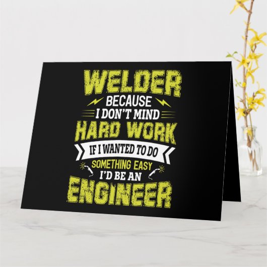 私が望んでいた懸命の仕事を気にしないからもし歓迎しなさい カード (黄色い花)