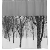 私が木と味方するように シャワーカーテン (正面)