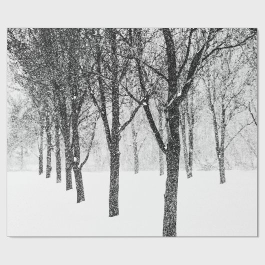 私が木の側にいる時 ラッピングペーパー (フラット)