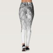 私が木の側に並ぶように レギンス (裏面)