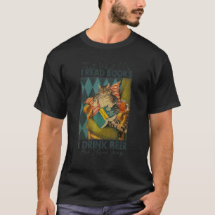 私が本を飲むこ読とはビールを知ること Tシャツ