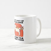 私が本を飲むこ読とは、お茶を知ること コーヒーマグカップ (正面右)