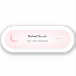 私が本好きなの忙しを妨げおもしろいない シール