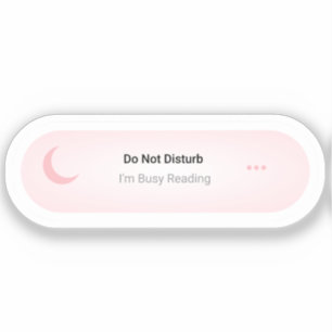 私が本好きなの忙しを妨げおもしろいない シール