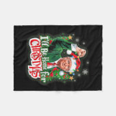 私が本当にあなたに言ったように見えるその始まり フリースブランケット (正面(横))