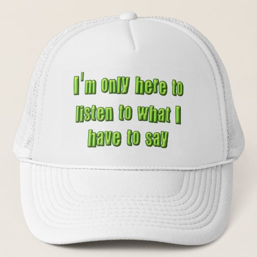 私が来た聞 キャップ (正面)