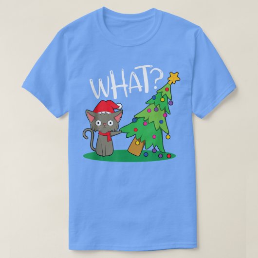私が欲しいのはクリスマスのパジャマ猫 Tシャツ (デザイン正面)