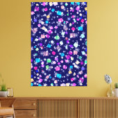 私が欲しいのはクリスマストイレ紙 キャンバスプリント (インサイチュ (リビング))