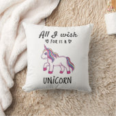 私が欲しいのは一角獣 クッション (ブランケット)