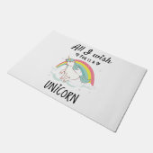 私が欲しいのは一角獣 ドアマット (アングル)