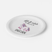 私が欲しいのは一角獣 ペーパープレート (アングル)