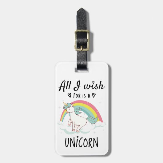 私が欲しいのは一角獣 ラゲッジタグ (正面縦)
