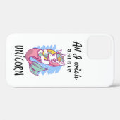 私が欲しいのは一角獣 Case-Mate iPhoneケース (裏面 (横))