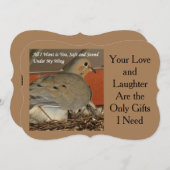 私が欲しいのは休日のグリーティングカード シーズンカード (正面/裏面)