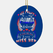 私が欲しいのは叔母が知る天国の恋しく思だけ セラミックオーナメント (右)