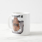私が欲しいのは君だけだ コーヒーマグカップ (正面左)
