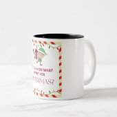 私が欲しいもの季節引用文ブラックインテリアマグカップ ツートーンマグカップ (正面右)