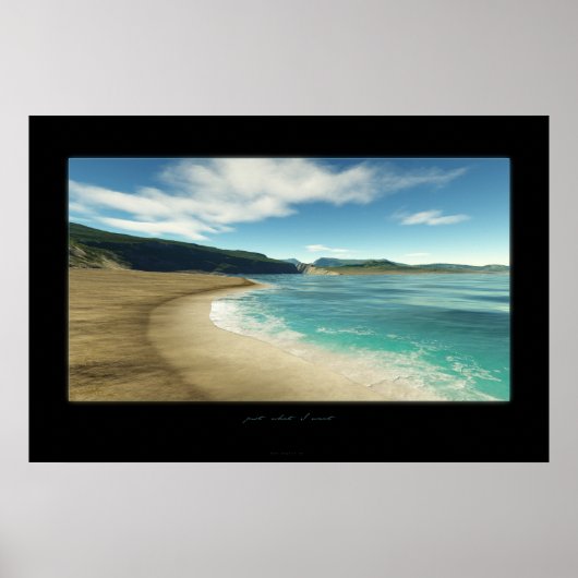 私が欲しいもの ポスター (正面)