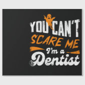 私が歯医者のギフトだって怖がらせるわけにはいかない ラッピングペーパー (フラット)