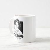 私が死んだら全財産を犬に遺します コーヒーマグカップ (正面左)