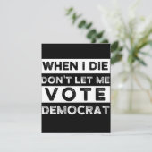 私が死んだら、私に民主党への投票をさせないで セーブザデート (スタンド正面)