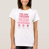 私が母になった日 Tシャツ (正面)