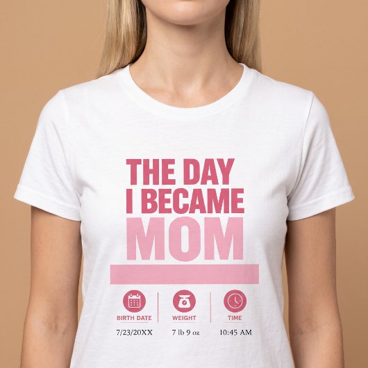 私が母になった日 Tシャツ