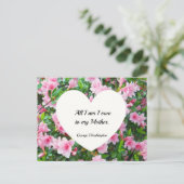 私が母に借りがあるだけだ。 ポストカード (スタンド正面)