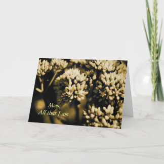 私が母の日カードであることすべて カード