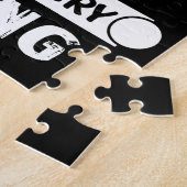 私が毎朝目を覚ますのは犬の6匹だ ジグソーパズル (側面)