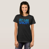 私が水を飲むように見えるか Tシャツ (正面フル)