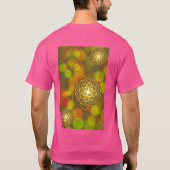 私が求める光はイエス様 Tシャツ (裏面)