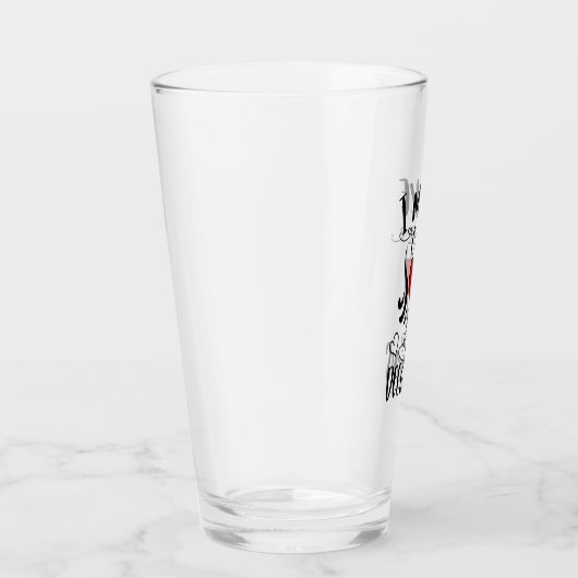 私が決定を注ぐために作るおもしろいな飲むしゃれ タンブラーグラス (右)