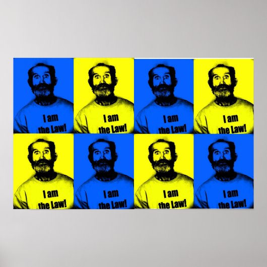 私が法律だ！ ポスター (正面)