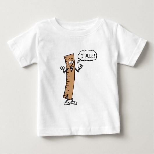 私が漫画のルーラーを支配 ベビーTシャツ (正面)